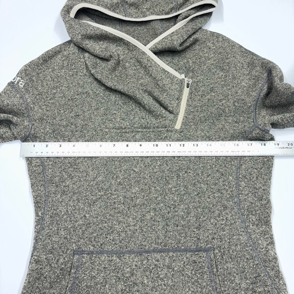 Stio Cerebra Women’s Fleece Hoodie Pullover Gray Size S - Picture 13 of 14